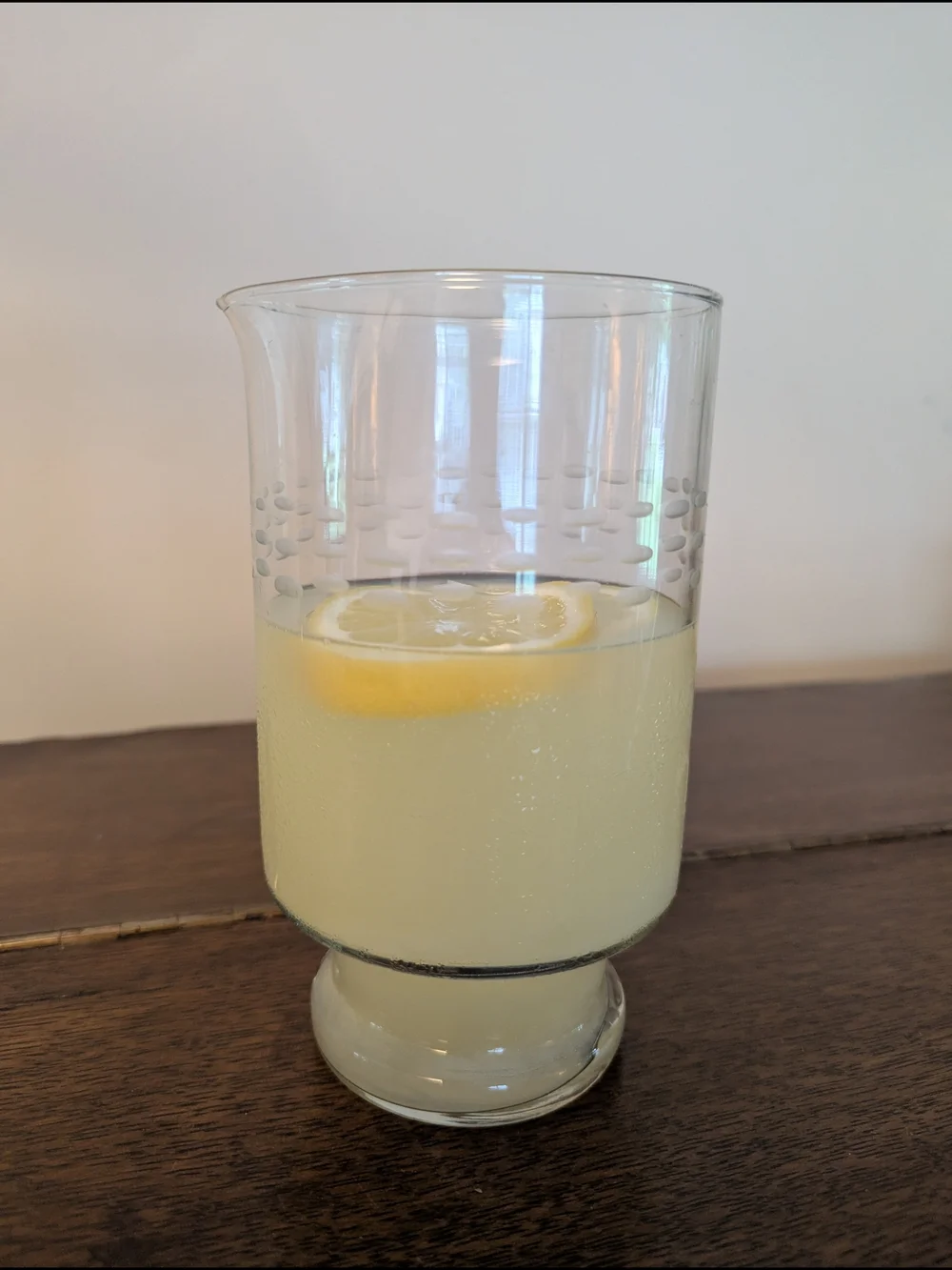 Curated Clear Etched Glass Drinkware Set For Your Bar